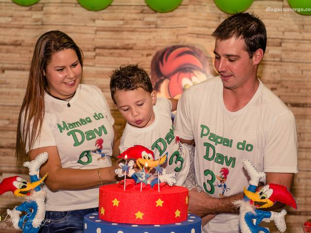 Aniversário de Davi 3 Anos