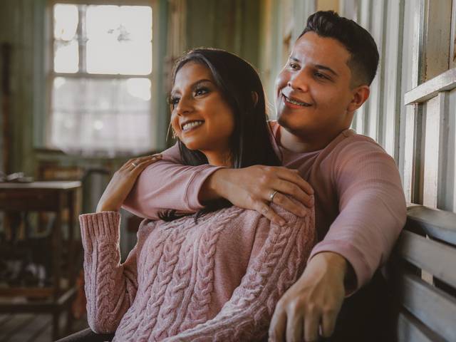 Casal de Leonardo e Alexsandra