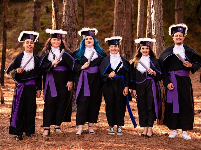 ENSAIO FORMATURA de Eduarda, Maria Paula, Junior, Lucas e Carolina - Ensaio História