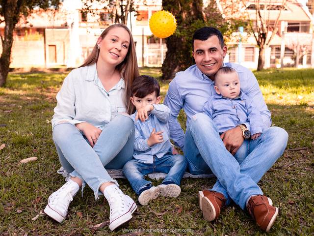 FAMÍLIA de Ensaio Amanda Kaezynski e família