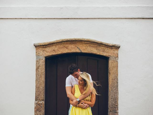 Ensaio de Holly e Gabriel