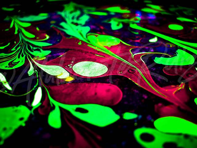 Técnicas mixtas  de Técnica ebru