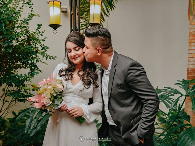 Mini Wedding de  Caroline e Jardel