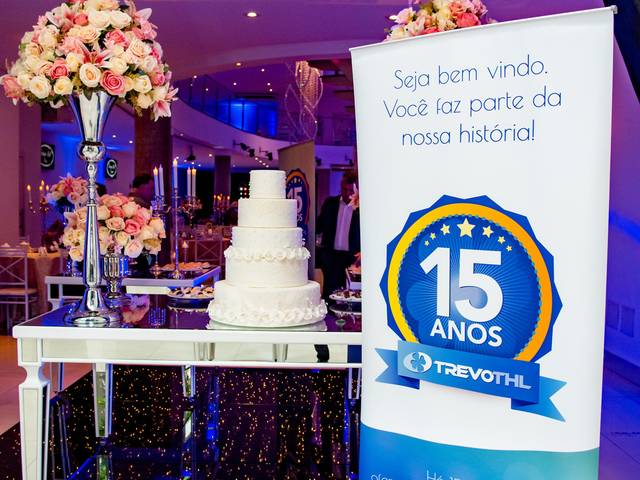 Evento Corporativo de 15 anos da TREVOTHL