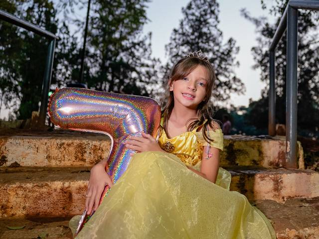 Ensaio Infantil de Stella 7 anos