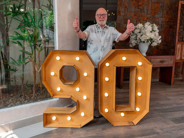 Aniversário de ANÉLIO - 90 ANOS