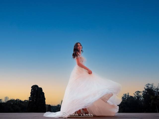 Ensaio de Debutante de Pietra 15 anos