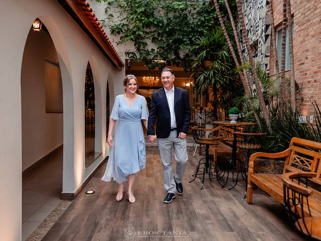 Renovação de votos - Bodas de Prata de Fátima e Marco