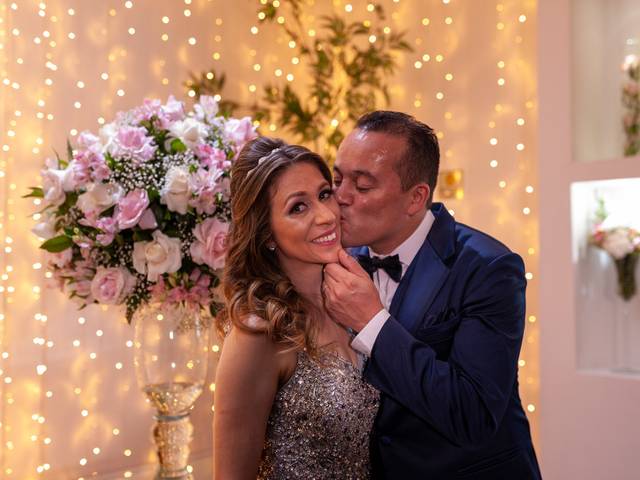Renovação de votos - Bodas de Prata de Festa de Bodas - Lucélia e Sidnei