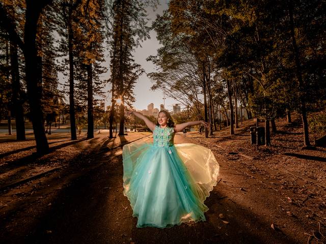 Ensaio de Debutante de Rauana  16 anos