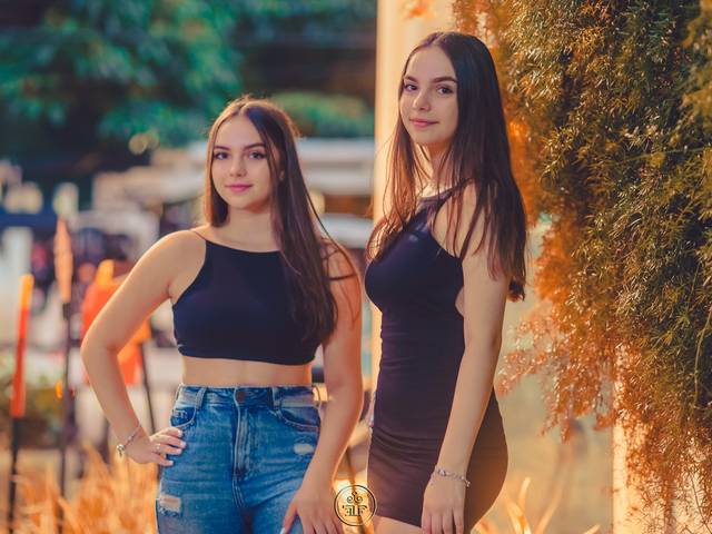 Ensaio de Debutante de Gabrielle e Rafaelle 16 anos