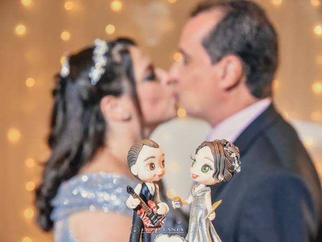Renovação de votos - Bodas de Prata de Patrícia e Alexandre