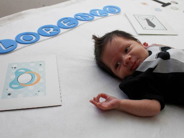 Mesversário  de 1° mês do Lorenzo