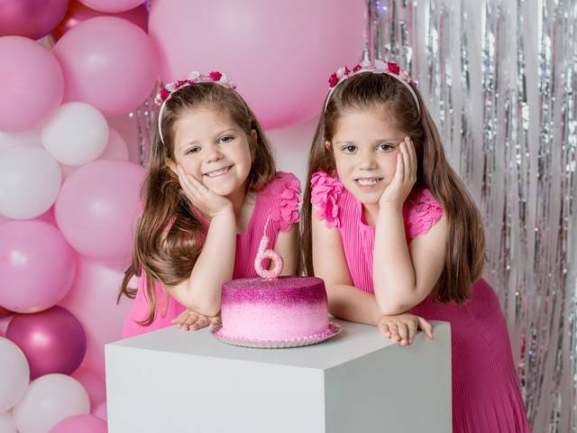 Ensaio Estúdio de Laura e Valentina