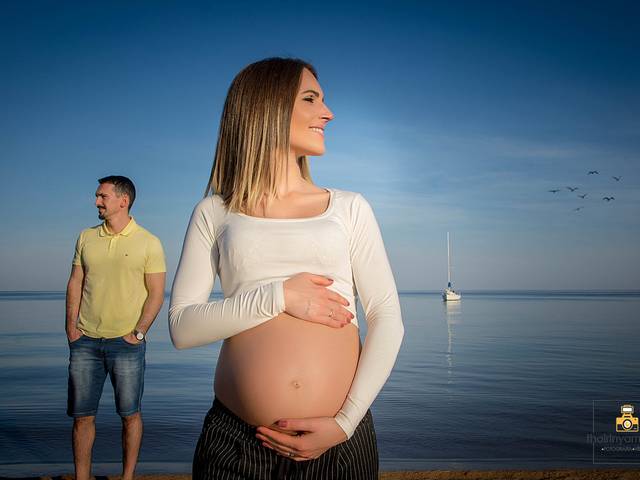 Ensaio Estúdio de Letícia e Tiago