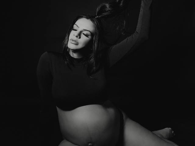 Gestante de A espera pelo Santiago