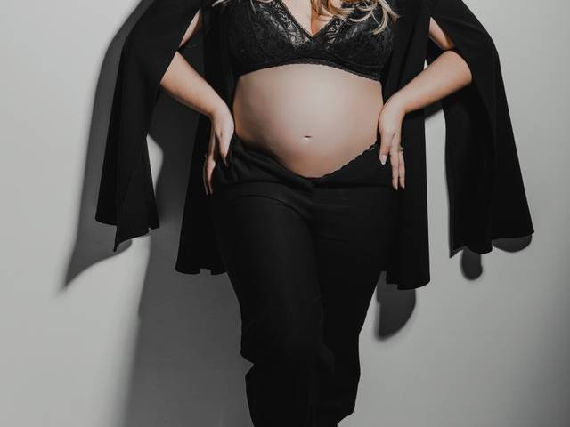 Gestante de A espera pelo Gabriel