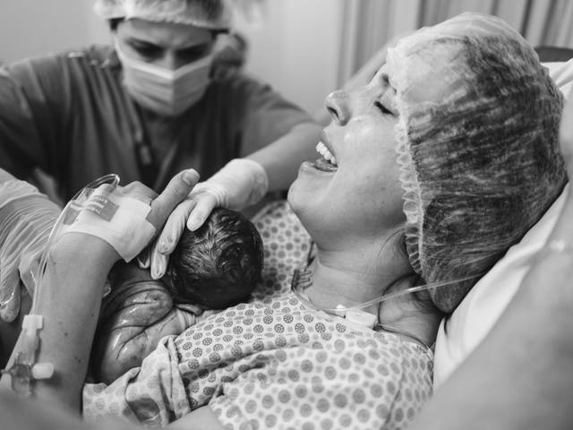 Parto Fotográfico de De Parto Normal chegou Renato [Elisa e André]