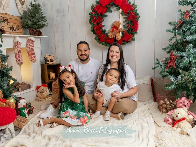 Ensaio de Natal de Ensaio de Natal 2022 - Carla e família