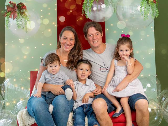 Ensaio de Natal de Ensaio de Natal 2022 - Gabriel, Melissa, Rafael e família