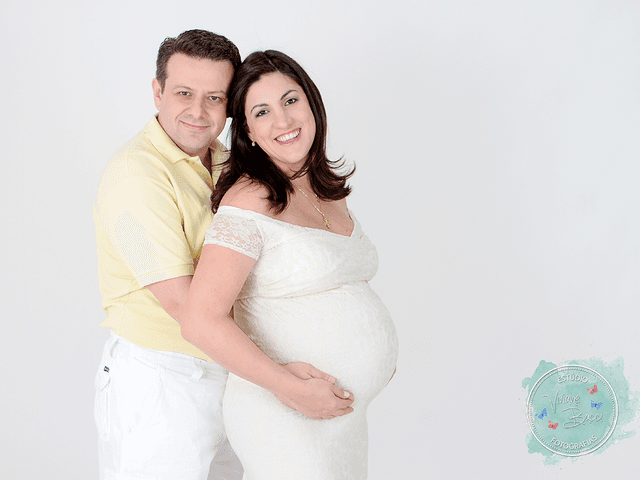 Gestante de Cris e Délio - Á Espera de Enrico