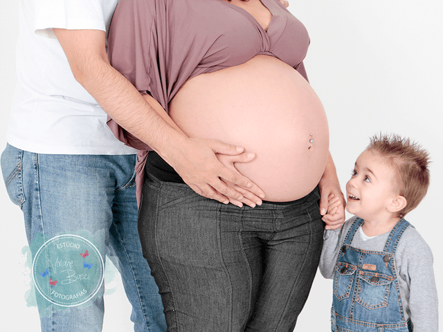 Gestante de Luciana e André - Á espera de Guilherme