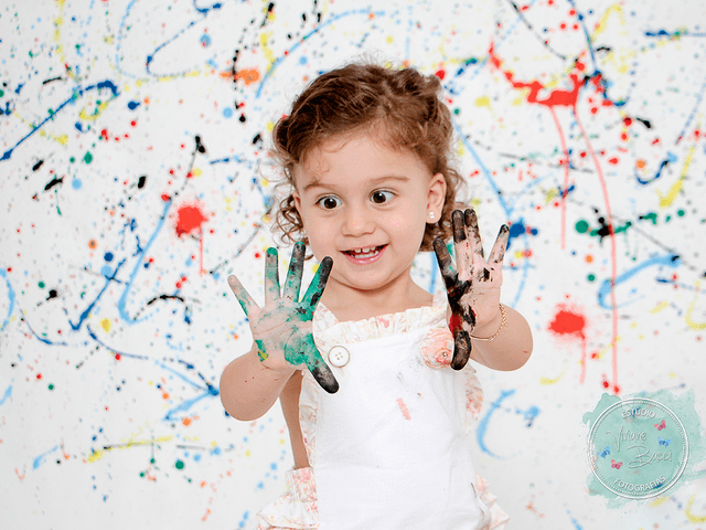 Ensaio de Lorena - Pintando o 7
