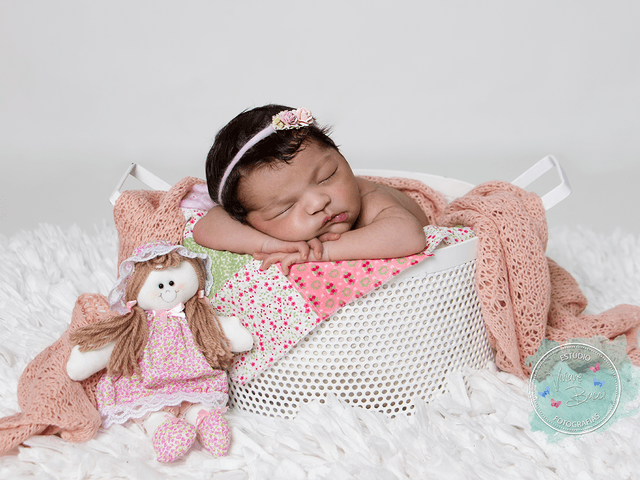 Newborn de Ensaio Newborn Larissa