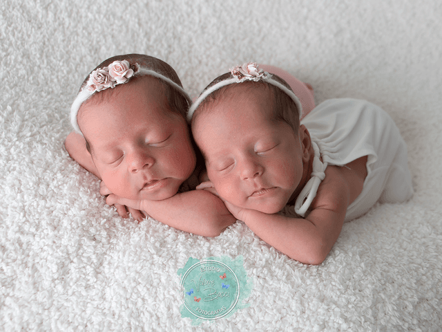 Newborn de Ensaio Newborn Kyra e Kyara - 10 dias