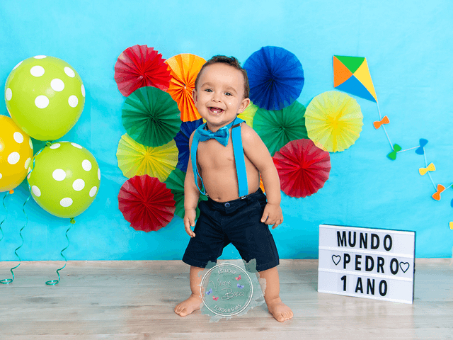 Smash the Cake de Ensaio Smash the Cake - Pedro