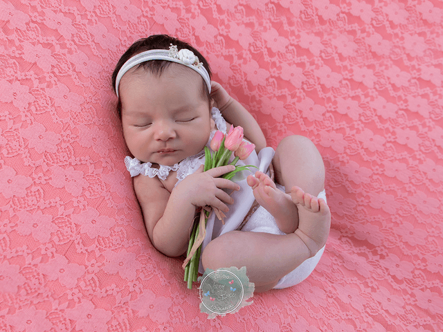 Newborn de Ensaio Newborn Isis - 11 dias 