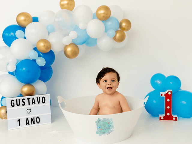 Smash the Cake de Ensaio Smash the Cake - Gustavo