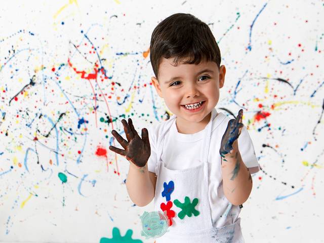 Ensaio de Vicente - Pintando o 7 