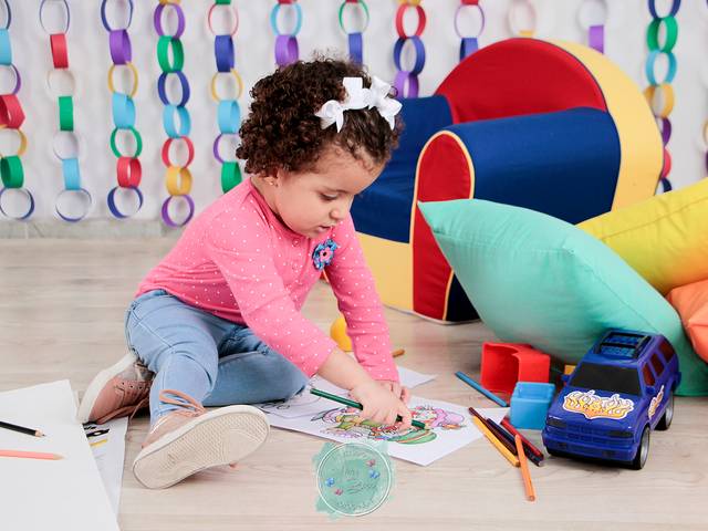 Ensaio de Rafaella - Pintando o 7