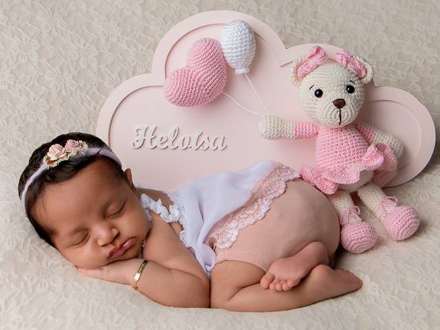 Newborn de Ensaio Newborn Heloísa - 21 dias