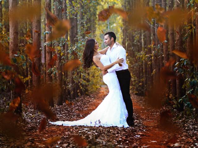 Casamentos de Diwlay e Julio