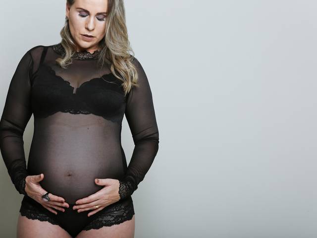 Gestante de Priscila e Roberto