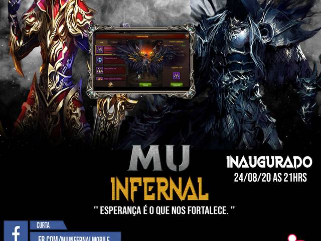 Games de Banner de inauguração do servidor de MMORPG Mu Online Mobile 4.0