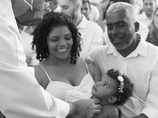 BATIZADOS de Isabelle em dia de batizado