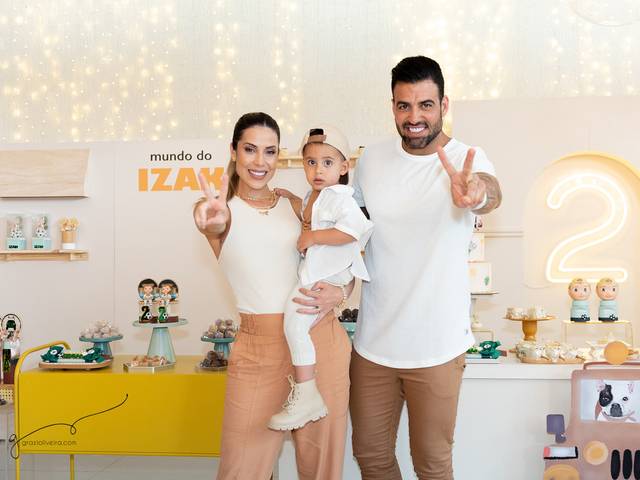 EVENTOS de Izak faz 2 aninhos