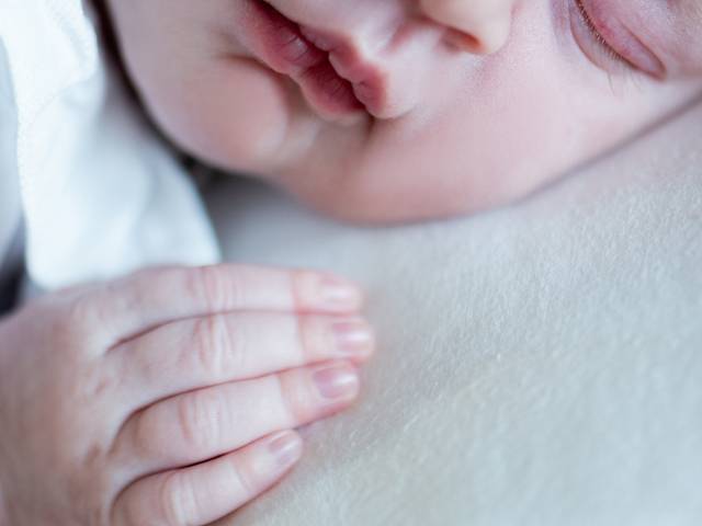 NEWBORN de Olívia em seus primeiros dias