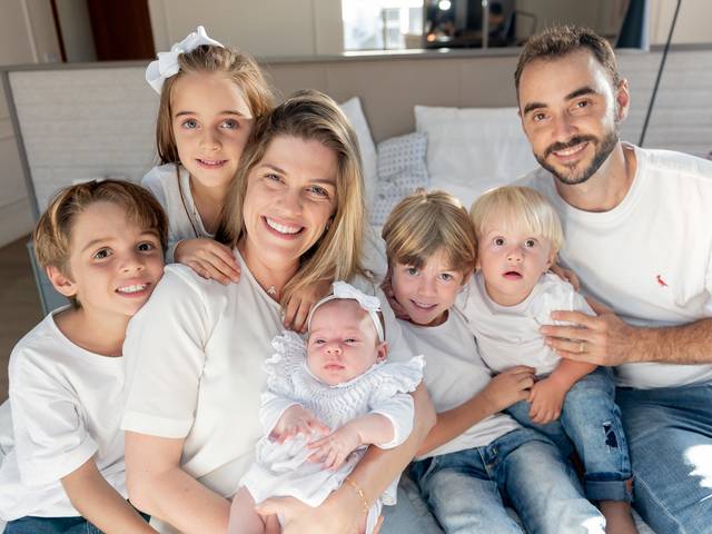 NEWBORN de Sarah primeiros dias