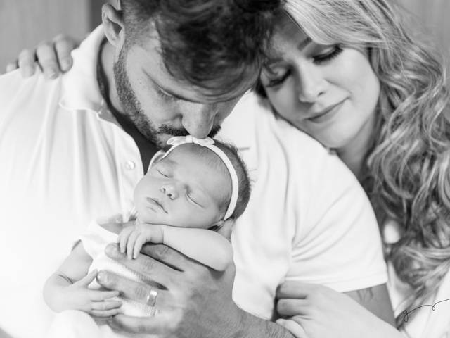 NEWBORN de Bruna em seus primeiros dias