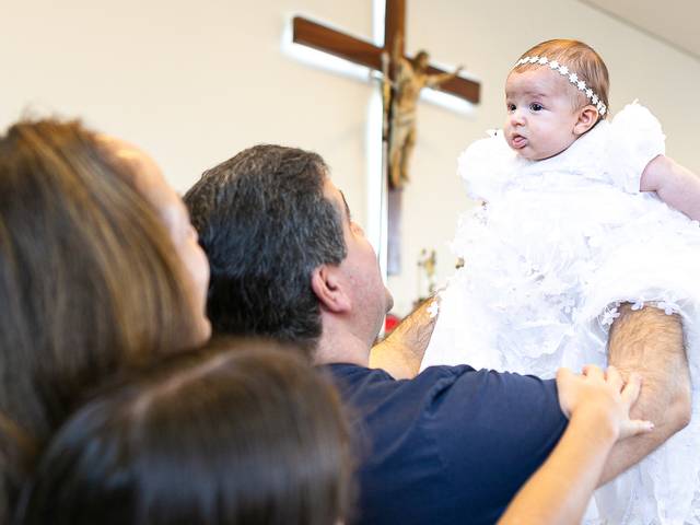 BATIZADOS de Maria Luz em dia de batizado