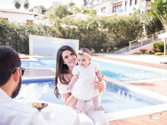 BATIZADOS de Luiza em dia de batizado 