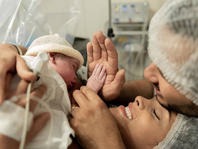 NASCIMENTO de A chegada do Samuel