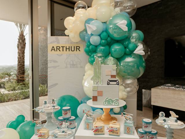 EVENTOS de ARTHUR 3 ANOS