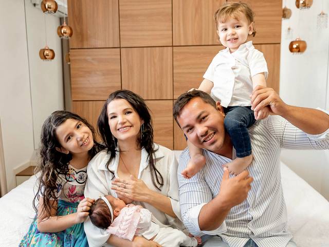 NEWBORN de Primeiros dias da Júlia