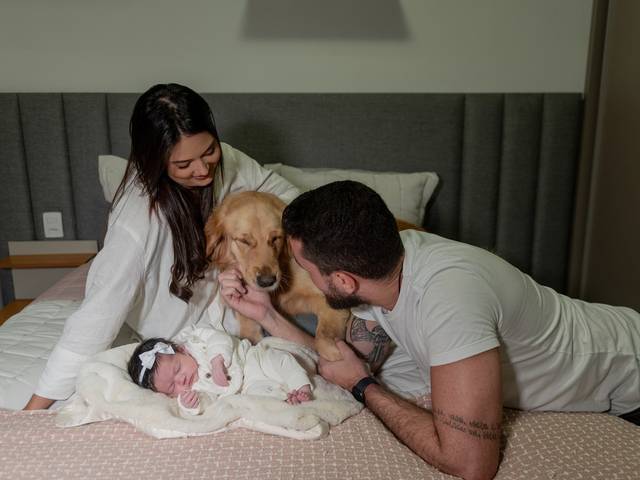 NEWBORN de Primeiros dias da Ana Clara