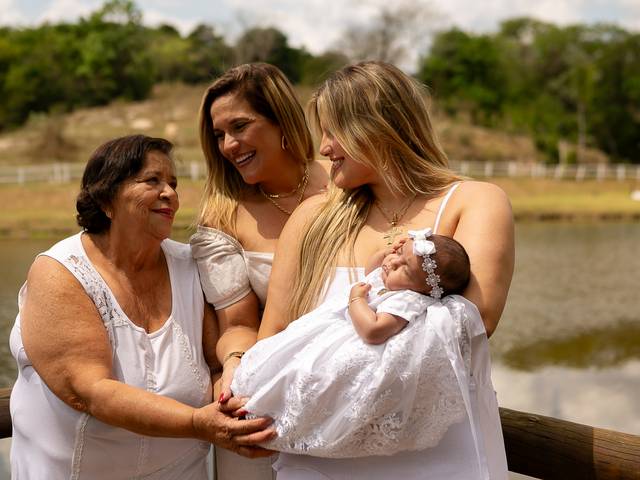 BATIZADOS de Mariah em dia de batizado